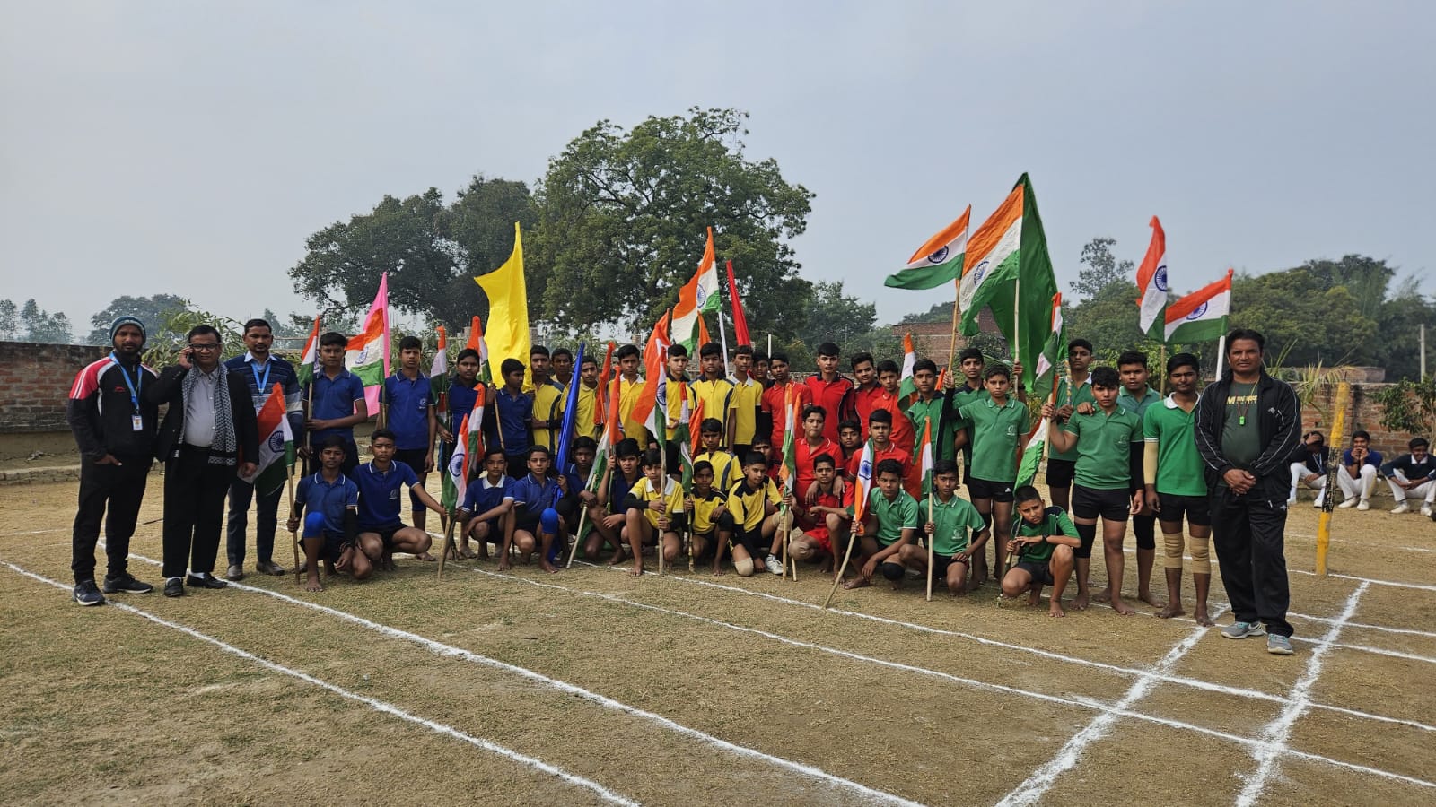 Secondary students at NPS award ceremony